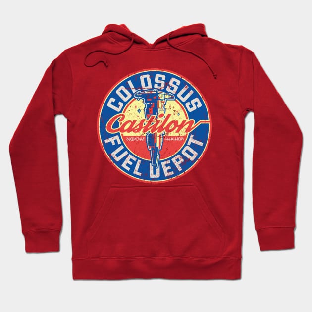 Colossus Fuel Depot Hoodie by MindsparkCreative